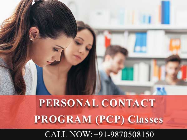 PERSONAL CONTACT PROGRAM (PCP) Classes