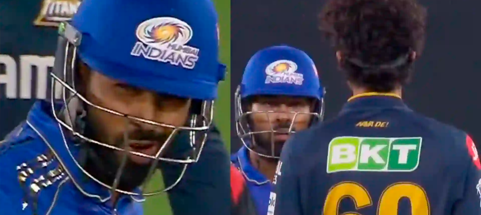 Sai Kishore vs Hardik Pandya IPL 2025 altercation