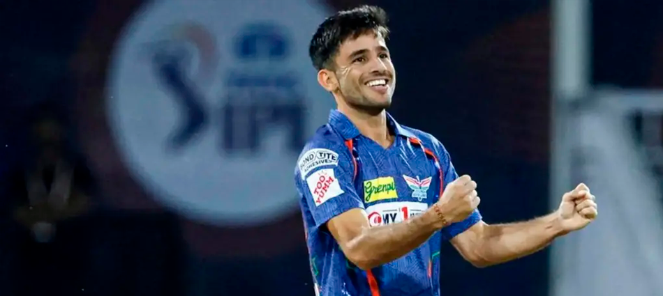 Ravi Bishnoi reacts during LSG’s IPL 2025 match