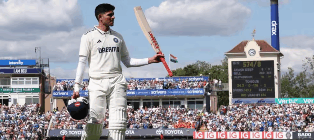 Shubman Gill and Akash Deep Lead India’s Charge