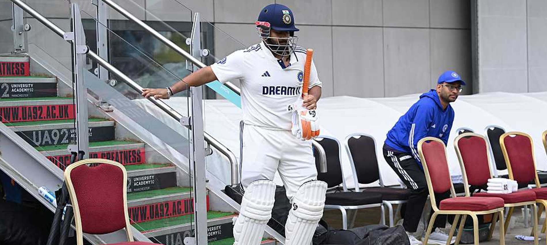 Rishabh Pant awaits fitness test after foot injury in Manchester Test