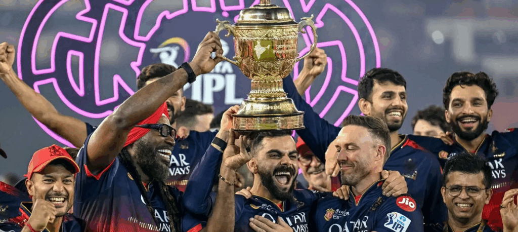 RCB players celebrate first IPL title amid record $269M brand valuation
