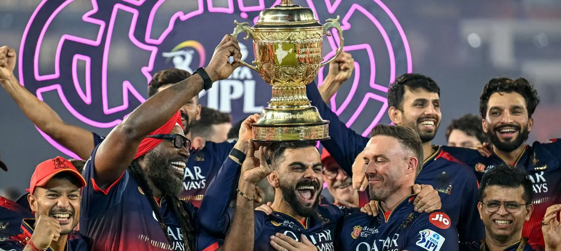 RCB players celebrate first IPL title amid record $269M brand valuation